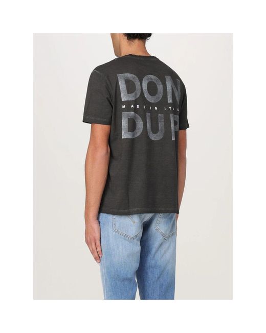 T-Shirts Dondup de hombre de color Black