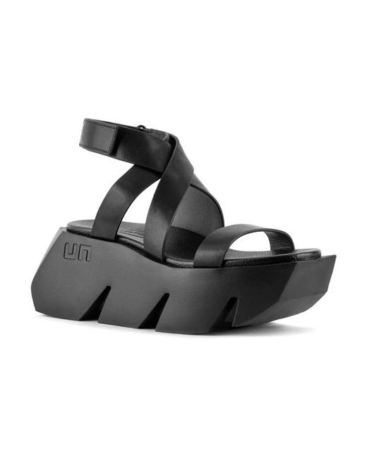 United Nude Black Wedges