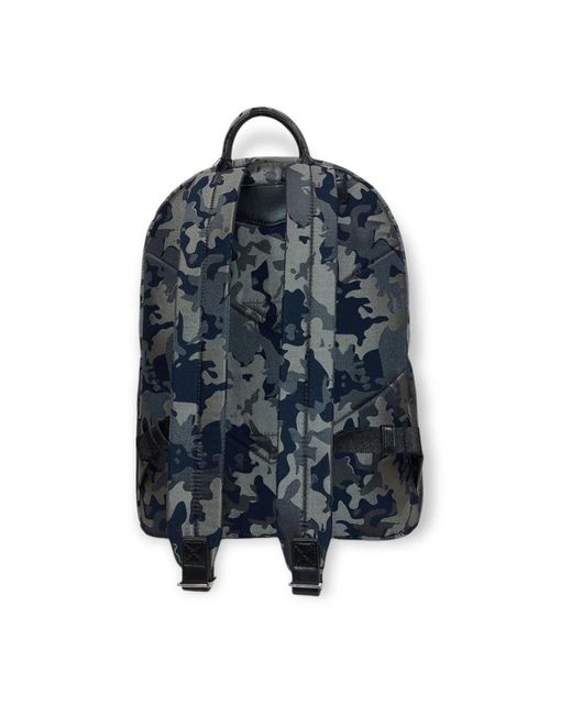 Emporio Armani Blue Backpacks for men