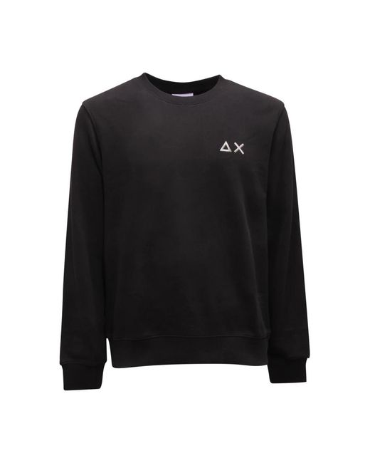 Sun 68 Black Sweatshirts for men