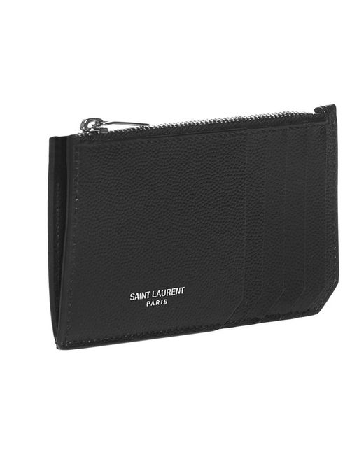 Saint Laurent Black Wallets & Cardholders for men