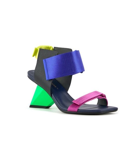 United Nude Green High Heel Sandals