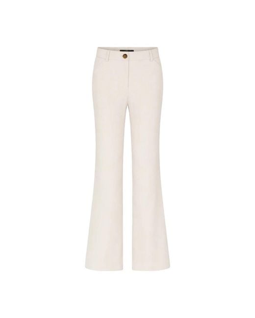 Bruuns Bazaar White Wide Trousers