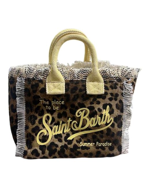 Mc2 Saint Barth Black Shopping Bags