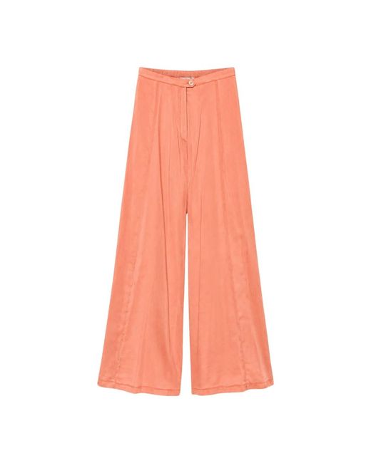 Forte_forte Pink Wide Trousers