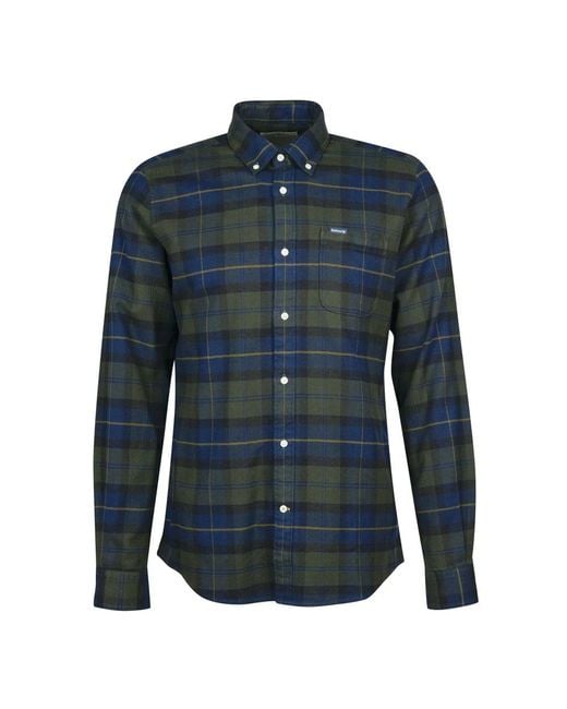 Barbour Casual Overhemden in het Blue voor heren