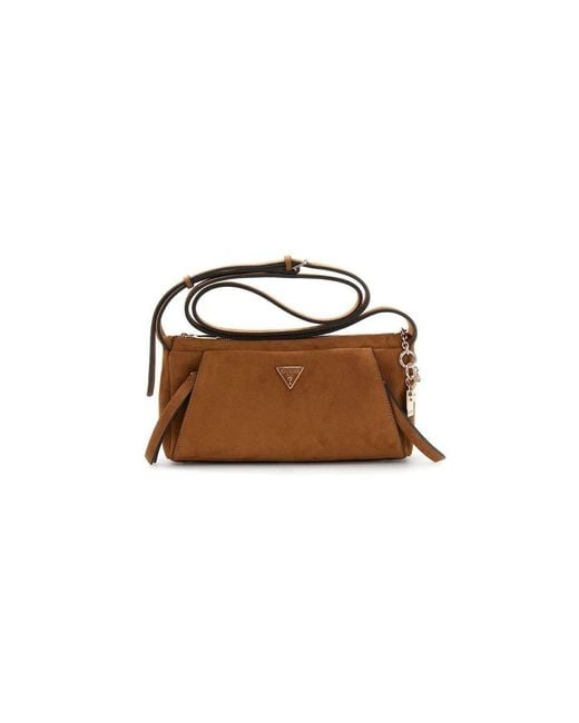 Guess Brown Cross Body Bags