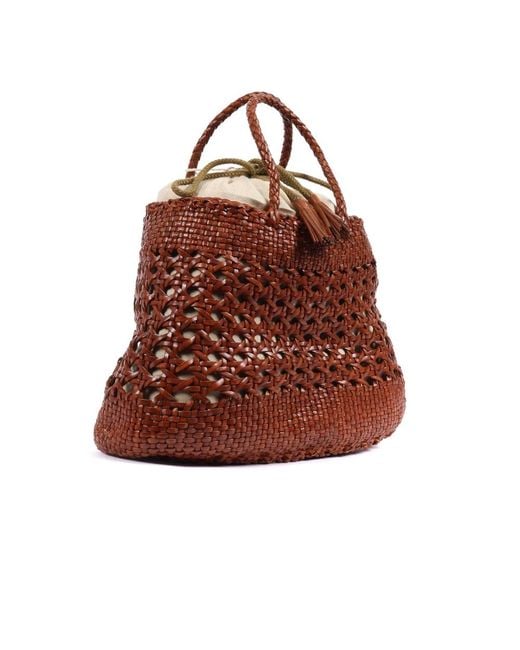 Bucket Bags di Dragon Diffusion in Brown