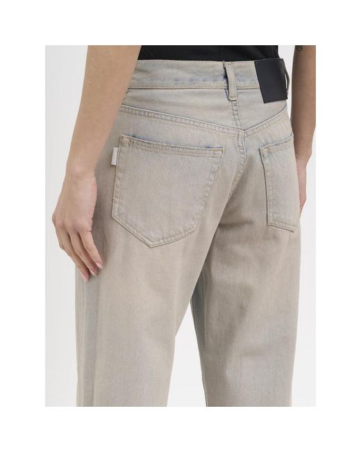 Haikure Gray Loose-Fit Jeans