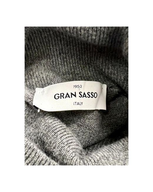 Knitwear > turtlenecks Gran Sasso pour homme en coloris Gray