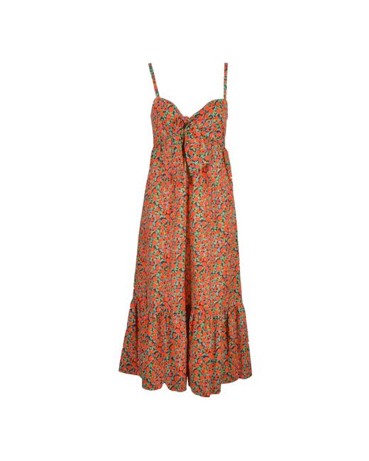 Midi Dresses L'Autre Chose de color Brown