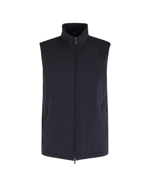Fay Blue Vests for men