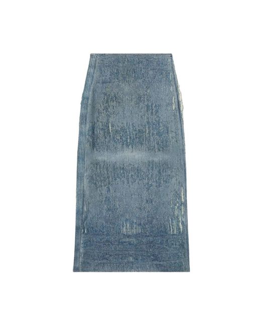 DIESEL Blue Denim Skirts