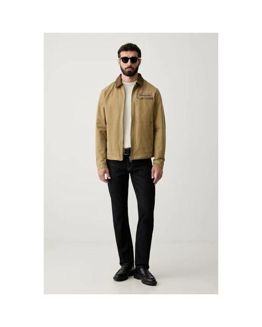 Light Jackets di Guess in Natural da Uomo