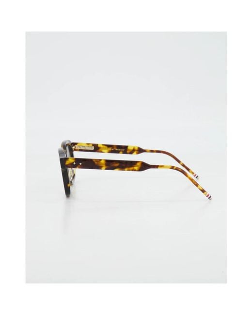 Thom Browne Brown Glasses