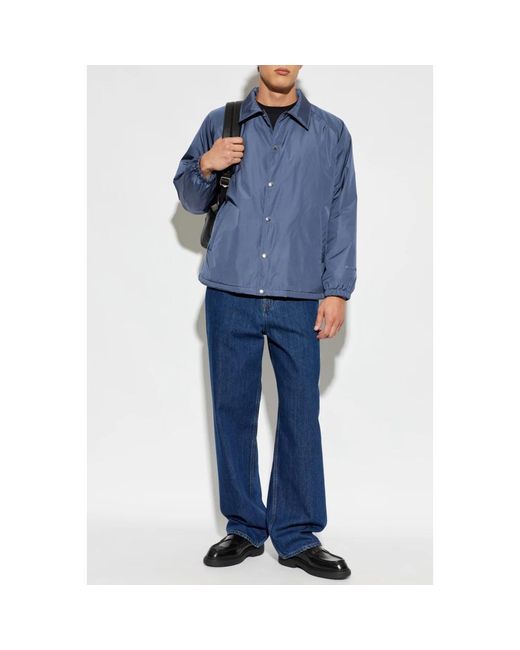 Rain Jackets Jil Sander de hombre de color Blue