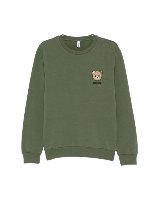 Moschino Green Sweatshirts for men