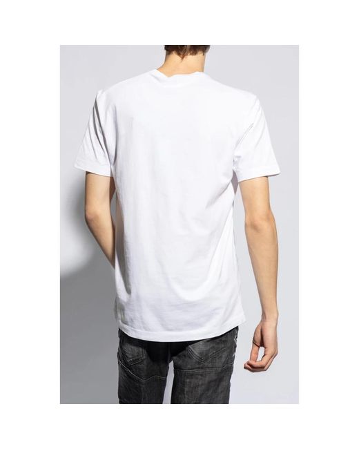 DSquared² T-shirt mit logo in White für Herren