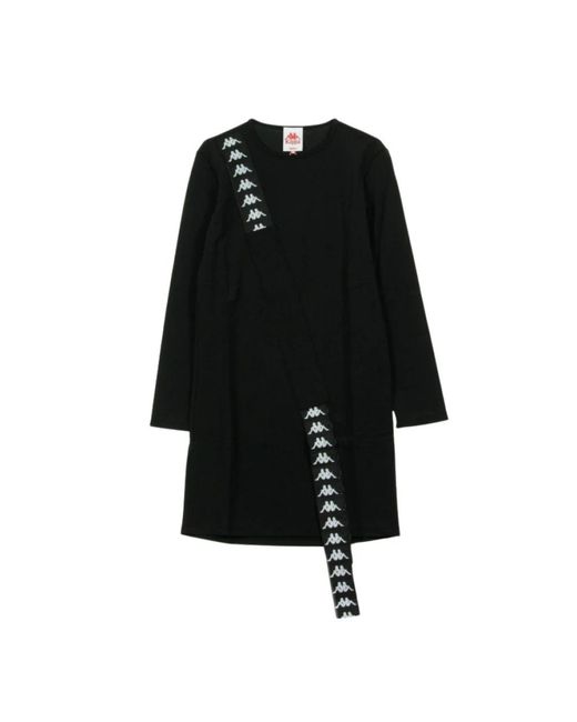 Kappa Kleedjes ,Zwart ,Shirtjurken in het Black