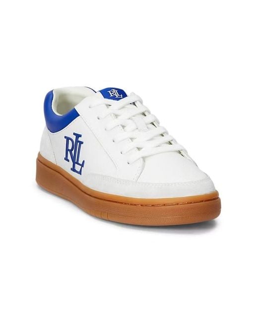 Ralph Lauren Blue Sneakers