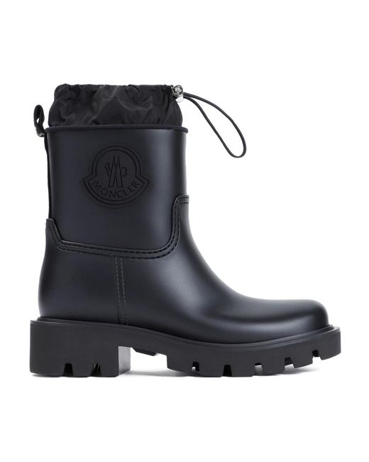 Moncler Black Rain Boots
