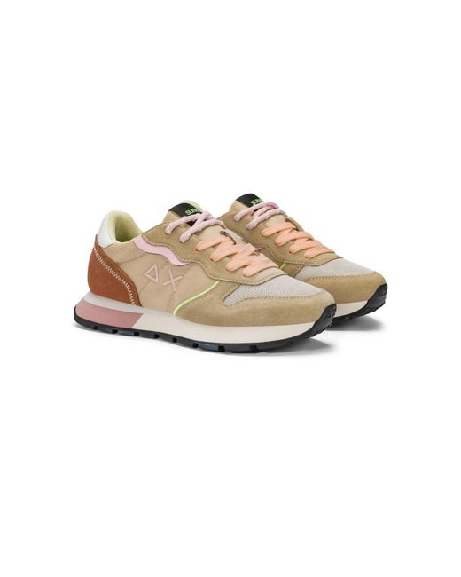 Sun 68 Natural Sneakers