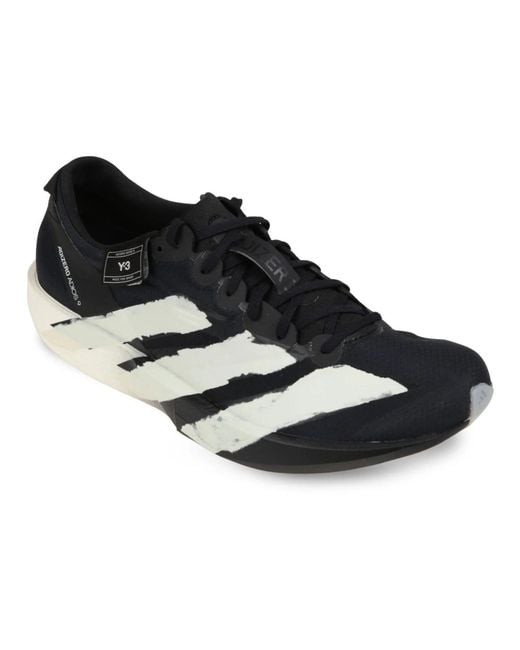 Y-3 Black Adios 9 Sneakers for men