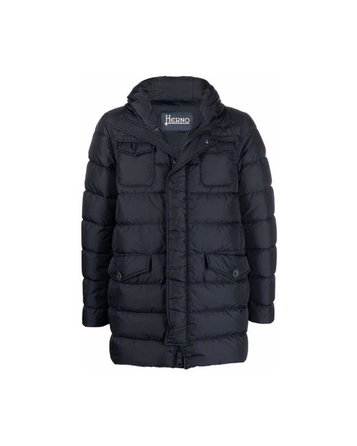 Herno Blue Coats & Jackets for men