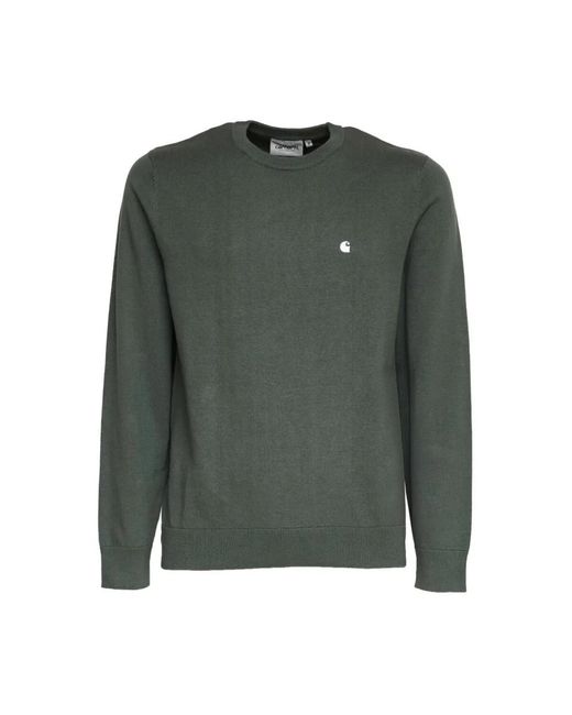 Carhartt Green Round-Neck Knitwear for men