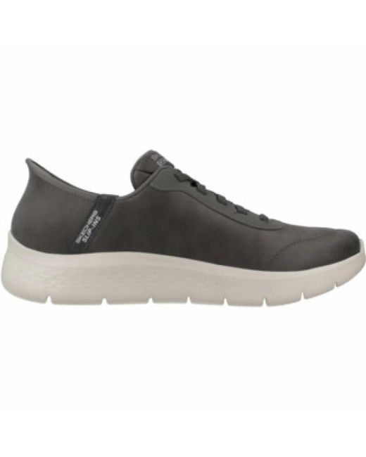 Skechers Moderner Grauer Herrensneaker in Black für Herren