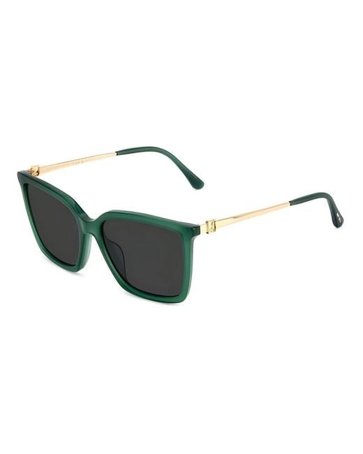 Sunglasses Jimmy Choo de color Green