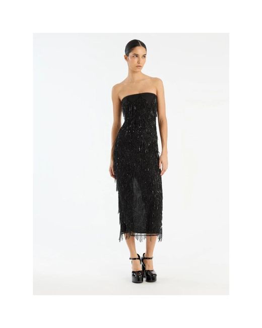 ROTATE BIRGER CHRISTENSEN Black Party Dresses
