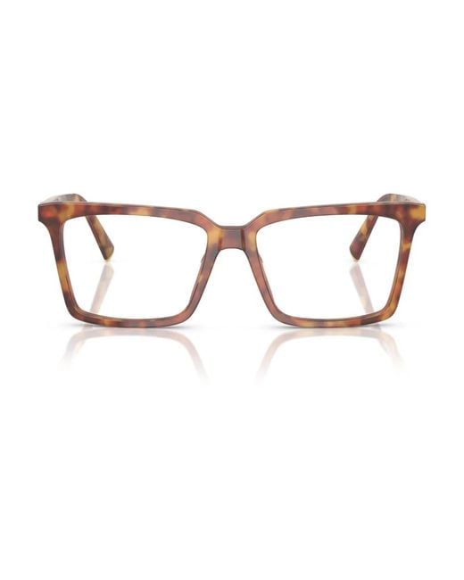 Miu Miu Mu 08Xv 4Bw1O1 Eyeglasses in het Brown