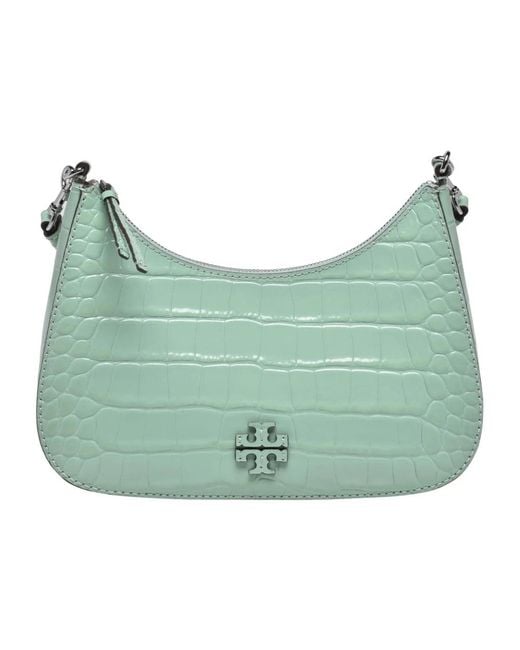 Tory Burch Green Shoulder Bags