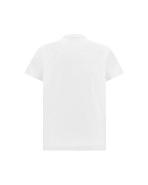 Alexander McQueen T-shirt mit totenkopf-print in White für Herren
