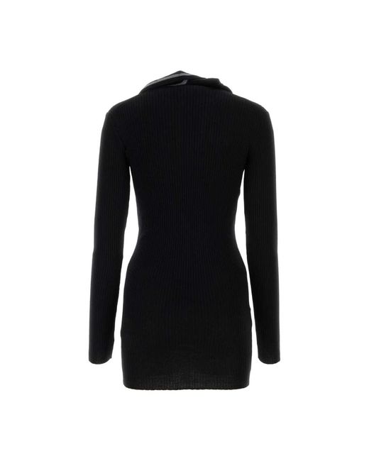 Y. Project Black Short Dresses