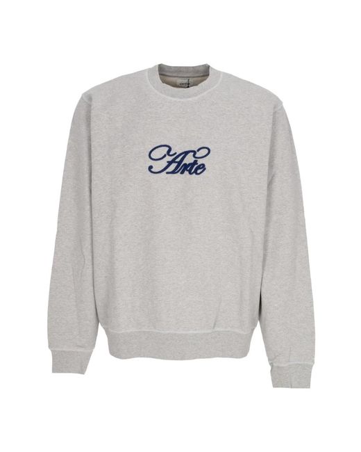 Arte' Gray Sweatshirts for men