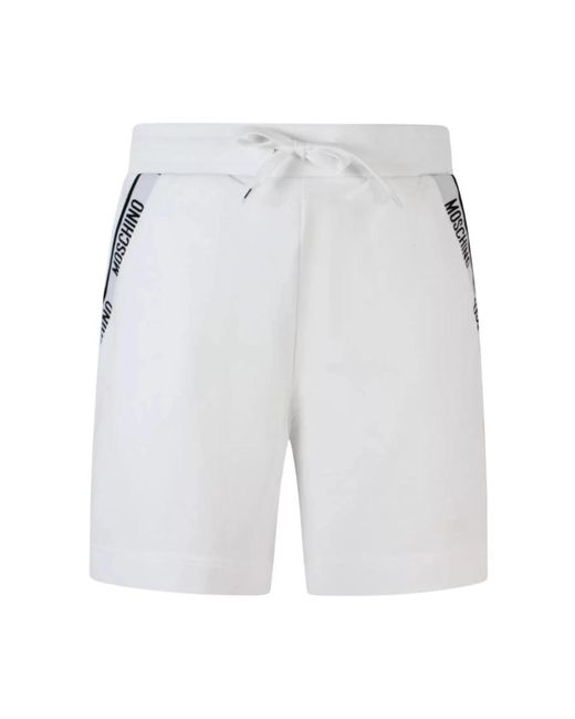 Moschino Gray Casual Shorts for men