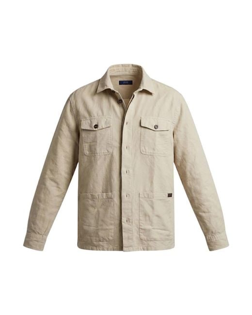 Fay Natural Light Jackets for men