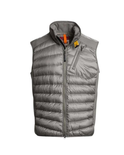 Parajumpers Gray Waistcoats for men