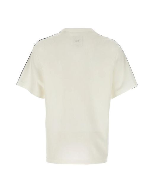 Y-3 White T-Shirts for men