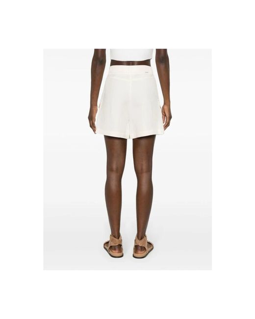 Woolrich White Short Shorts