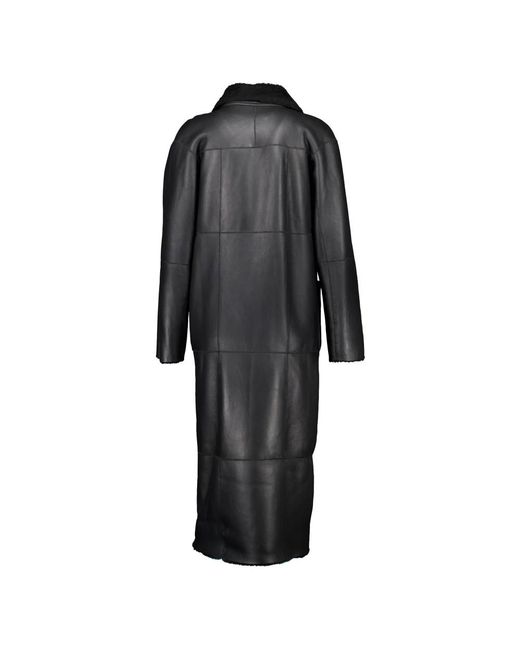 Alter Ego Black Double-Breasted Coats