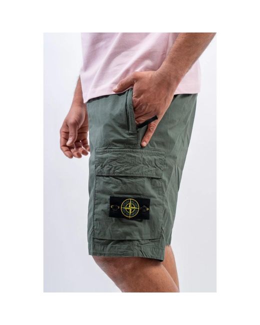 Shorts > casual shorts Stone Island pour homme en coloris Green