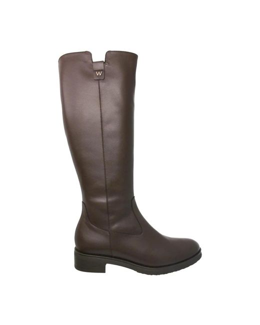 Wonders High Boots in het Brown