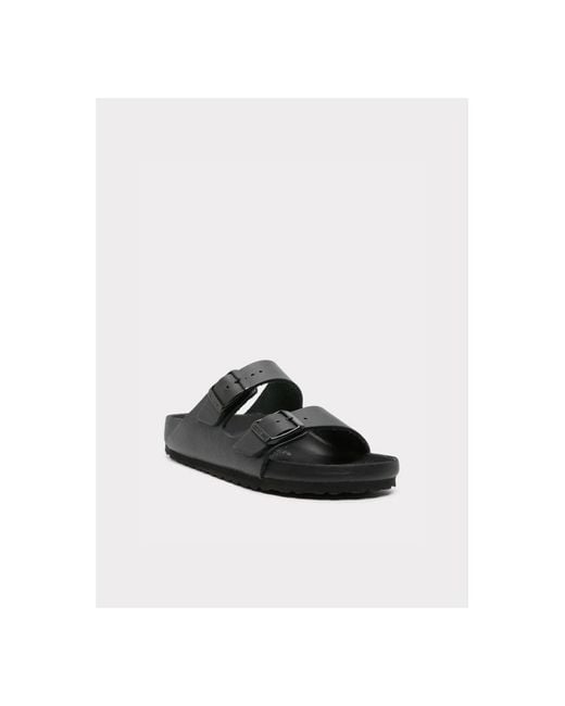 Birkenstock Black Sliders