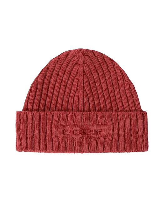 C P Company Beanies in het Red voor heren