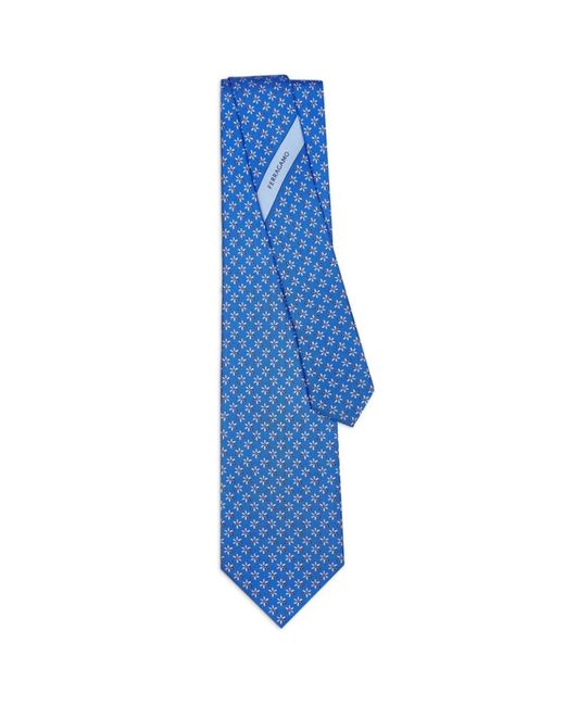 Ferragamo Blue Ties for men