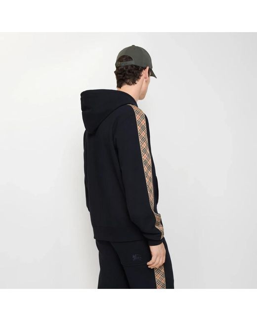 Burberry Black Zip-Throughs for men