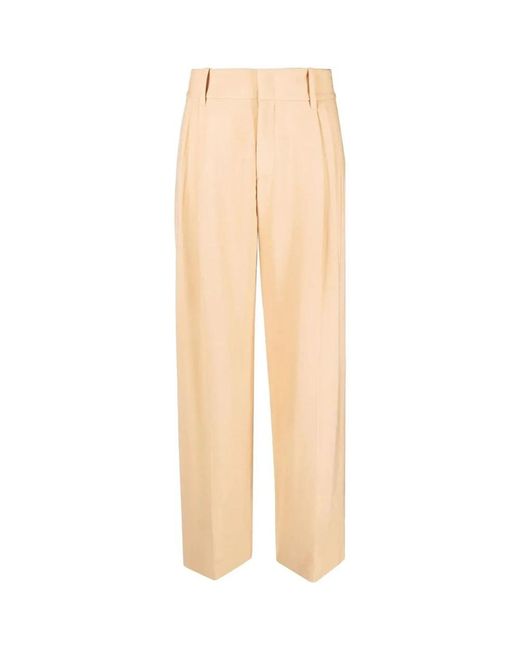 Vince Natural Straight Trousers